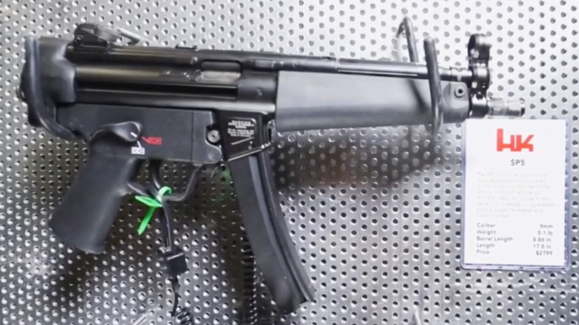 【VickersTactical(中文字幕)】ShotShow2020系列:HK SP5卡宾枪/手枪